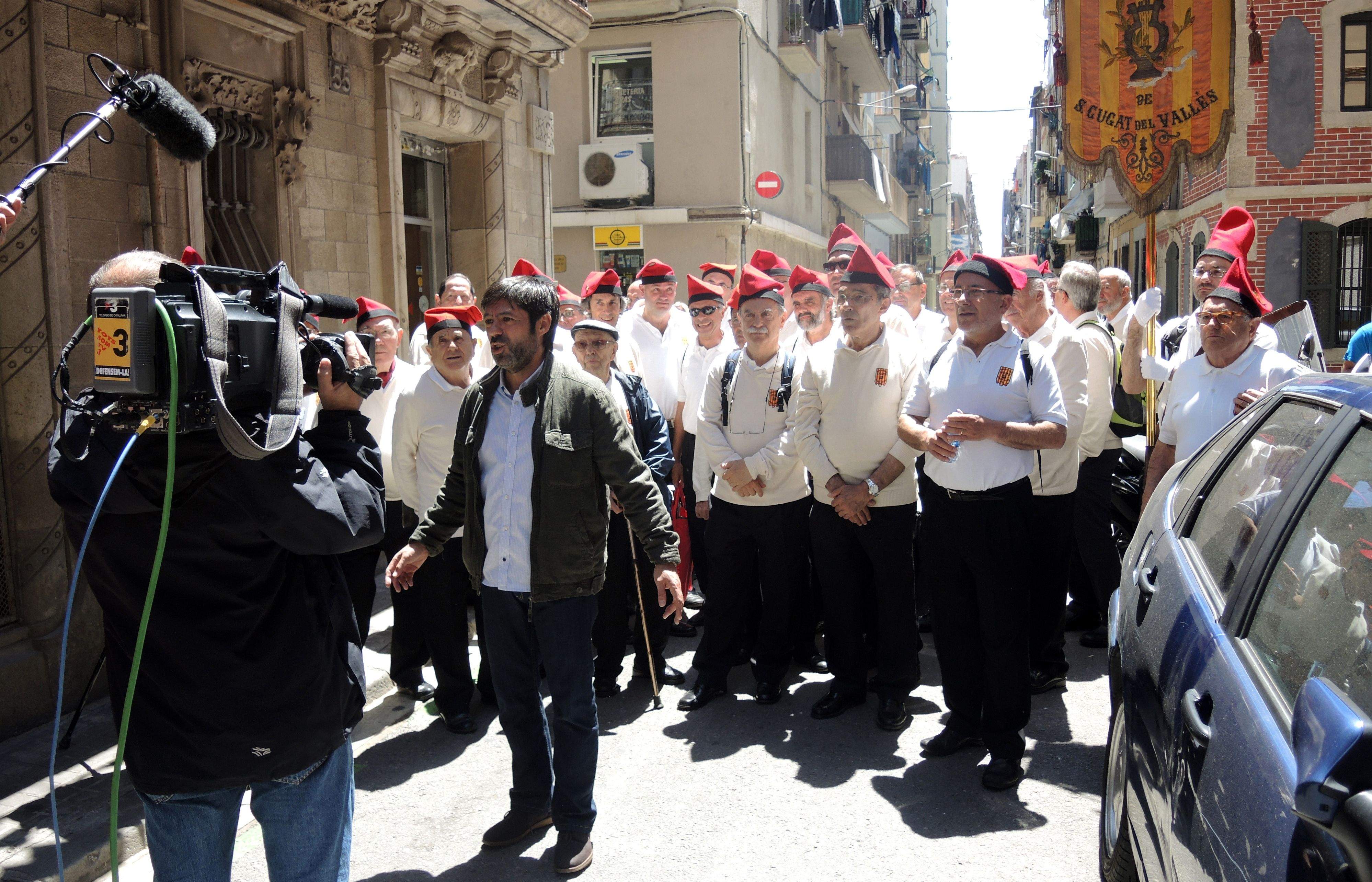 Moment de l'enregistrament. FOTO: Cedida