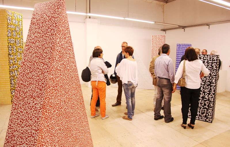 Inauguració del nou espai d'art La Puntual. FOTO: Lali Puig