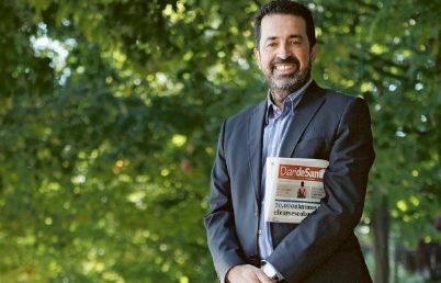 Jordi Robirosa en una fotografia promocional del Diari de Sant Cugat. FOTO: Artur Ribera