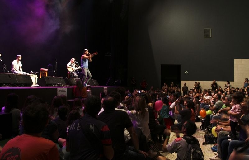 L'entorn del Teatre-Auditori acull el festival des de fa tres anys. FOTO: Estefania Bedmar