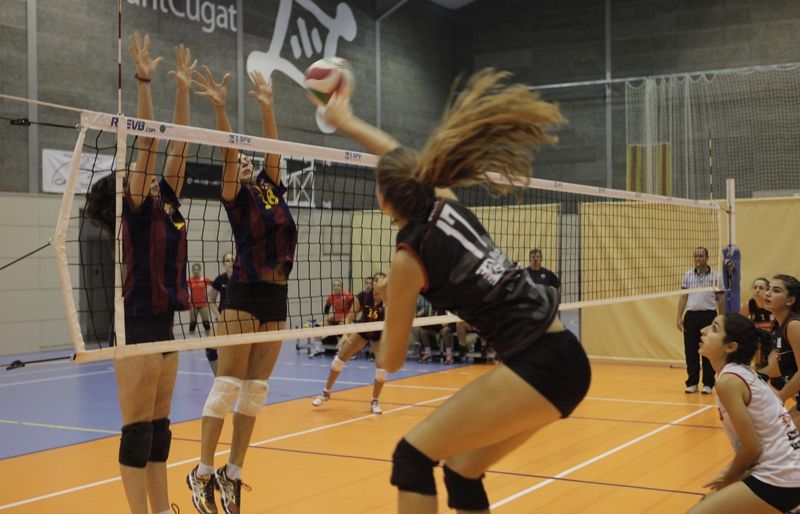 El CVB Barça ha guanyat la Lliga Catalana. FOTO: Artur Ribera