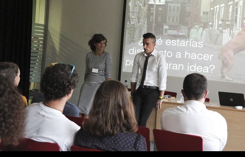 Una de les ponències que ha ofert el festival. FOTO: Estefania Bedmar