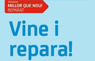 Cartell del servei "Millor que nou, reparat!"