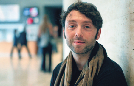 Balduz durant la presentació de la nova temporada del Teatre-Auditori. FOTO: Artur Ribera