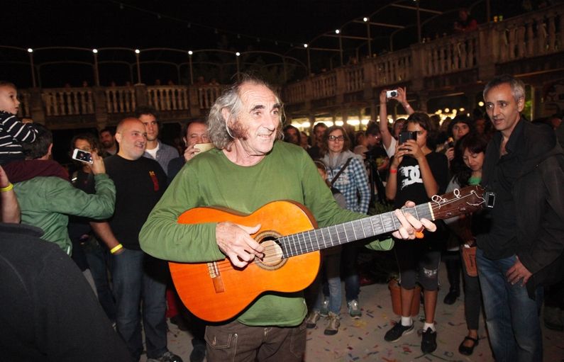 Pau Riba va ser un dels plats forts de la iniciativa. FOTO: Lali Puig