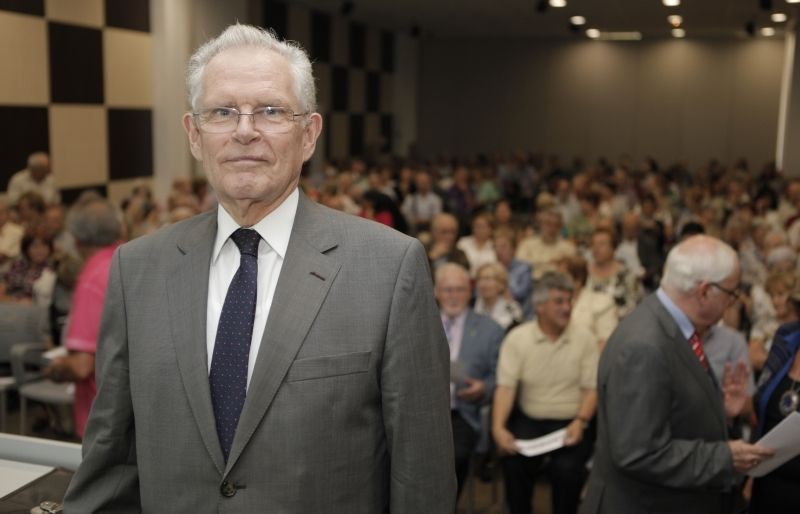 Argandoña és un dels estudiosos més reputats del país en qüestions com la macroeconomia. FOTO: Artur Ribera