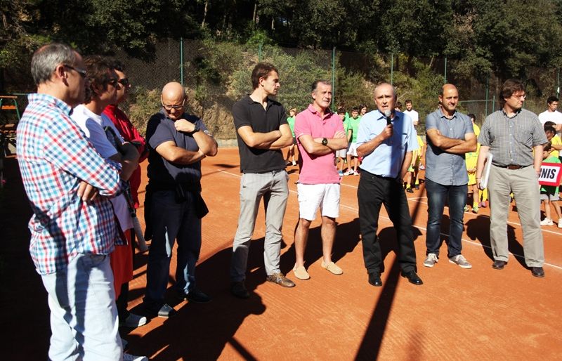 Alvar Margets, de BTT, en els parlaments. FOTO: Lali Puig