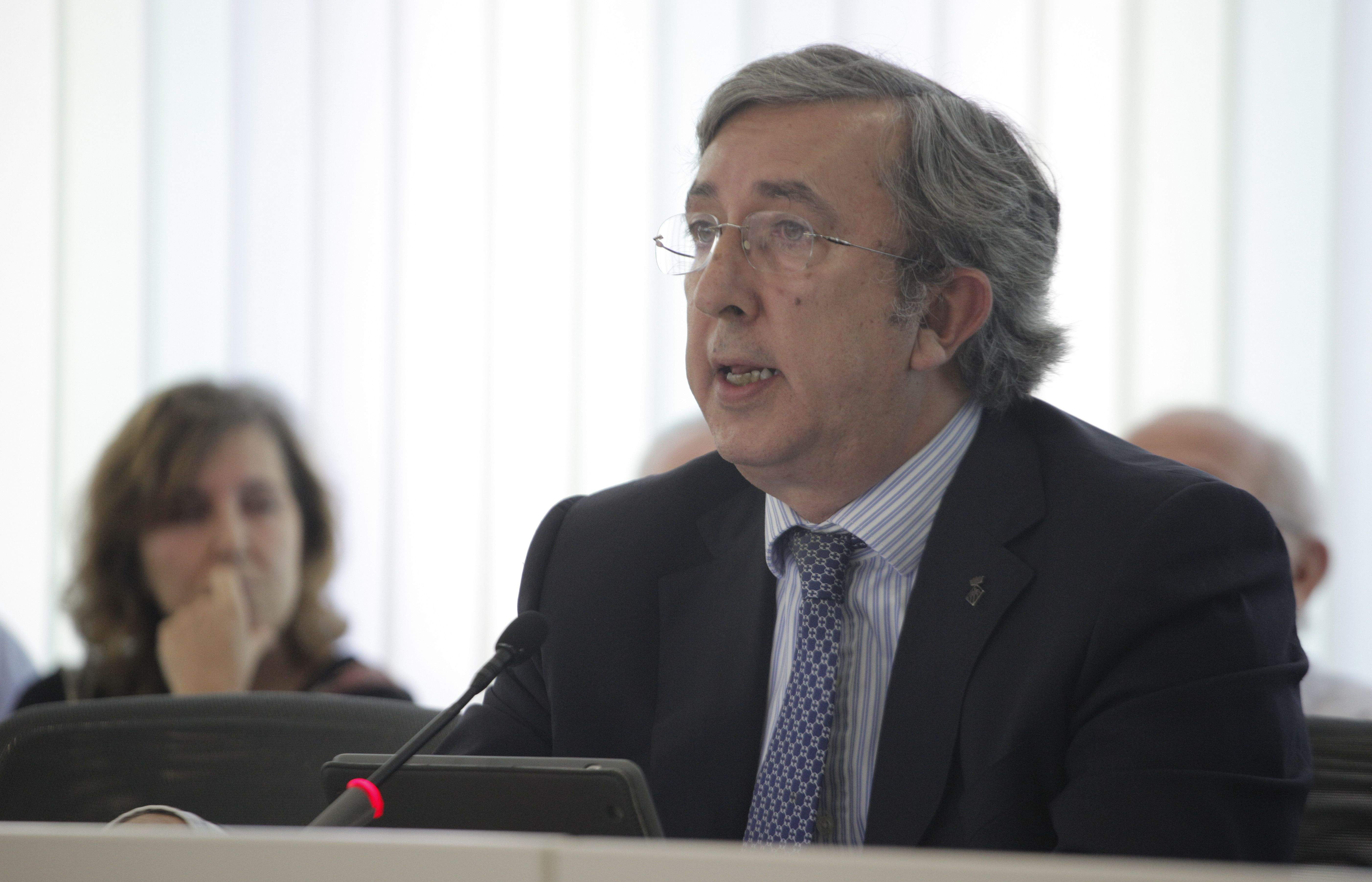 Jordi Carreras ha defensat la seva postura al ple. FOTO: Artur Ribera