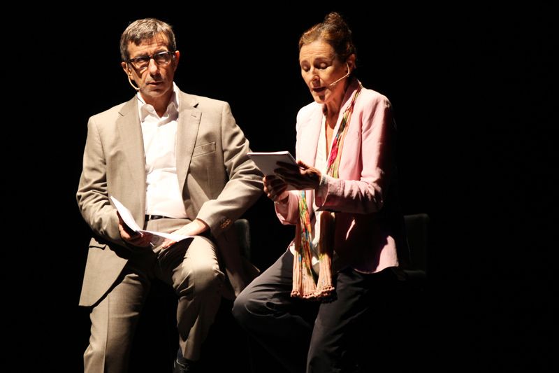 El riu encès de  Joan Vinyoli interpretat per Marta Angelat i Jordi Boixaderas