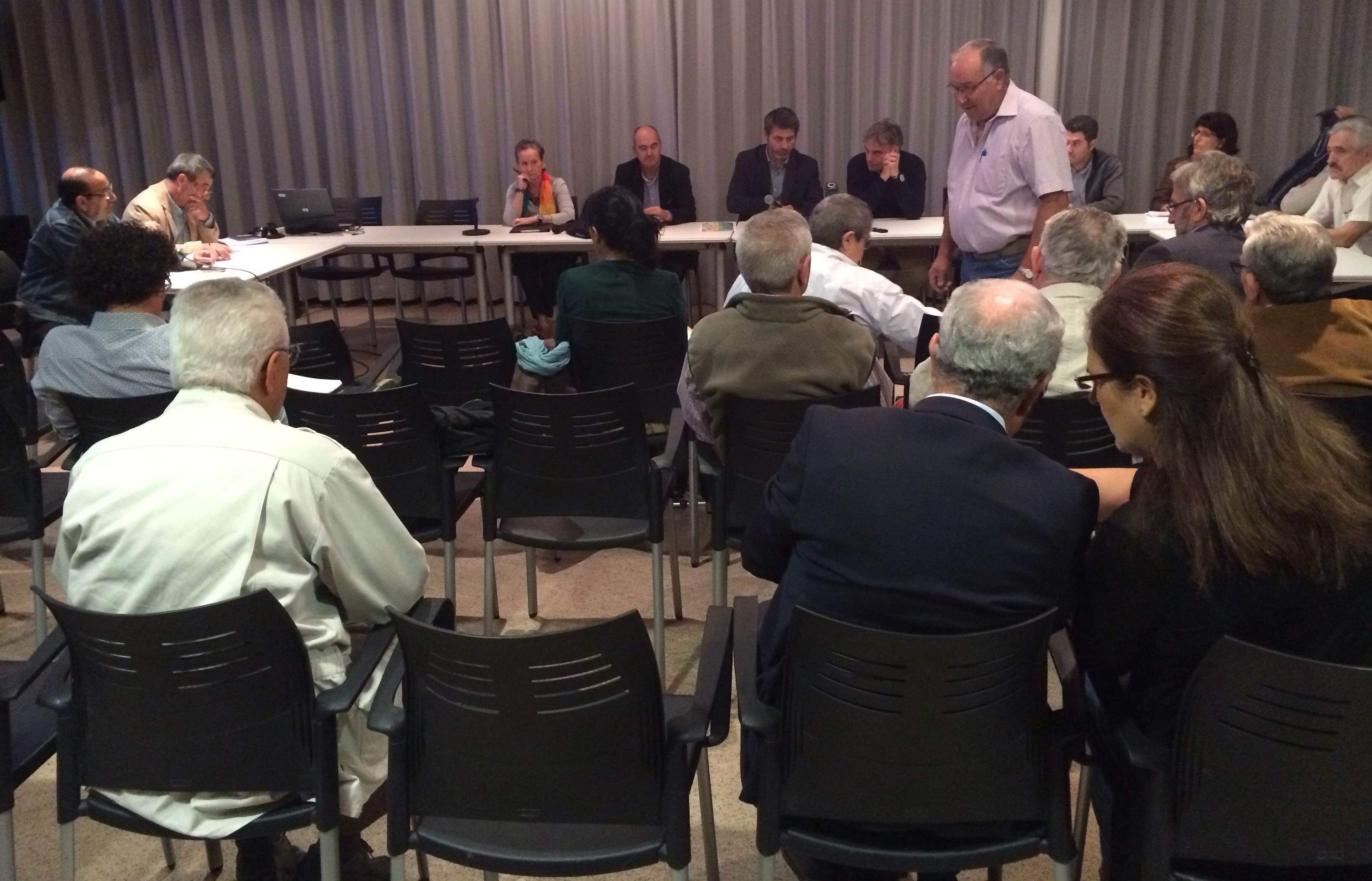 Pere Casajoana s'estrenava com a president del Consell de Barri Centre Est.