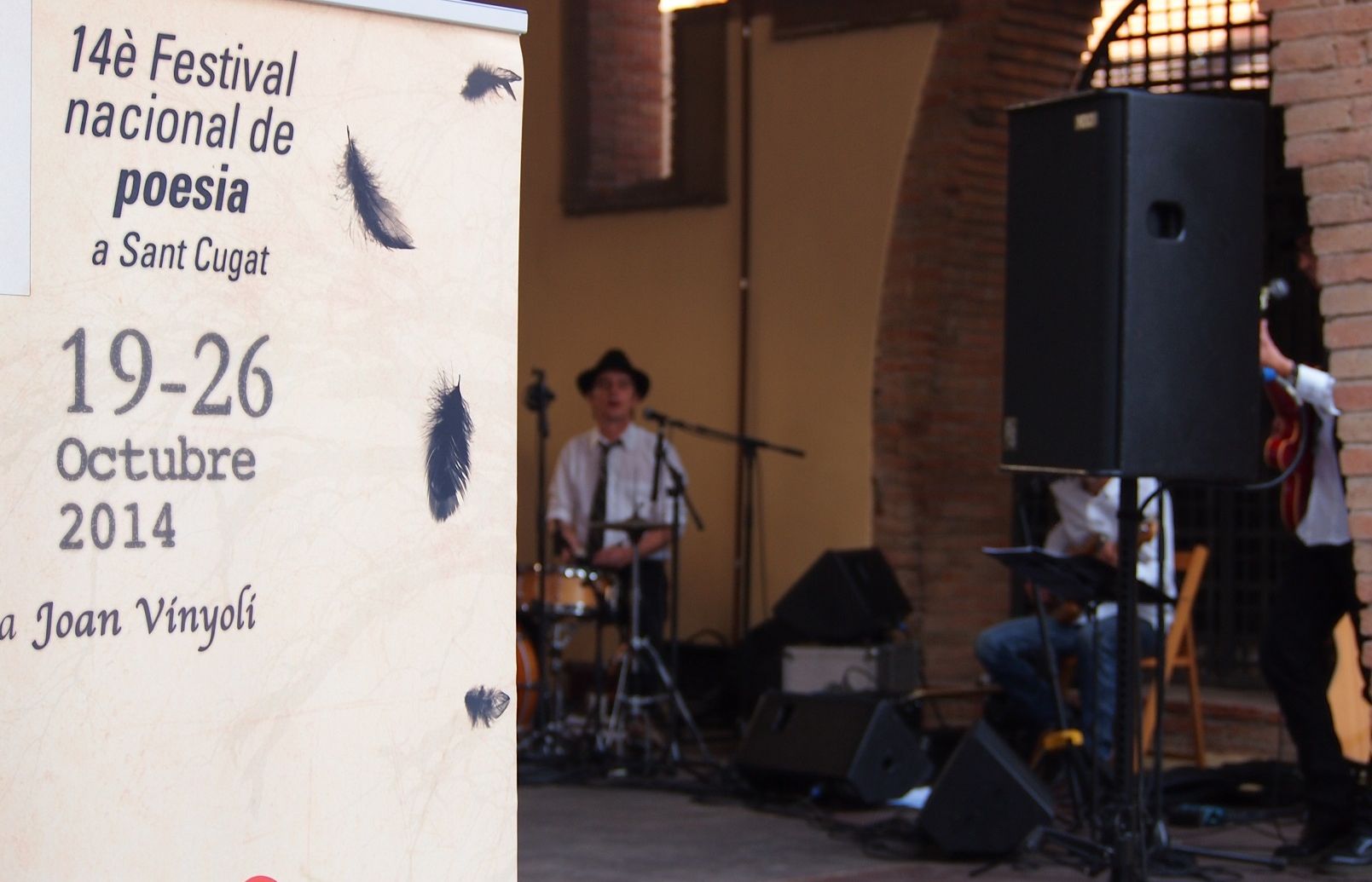 Cloenda del Festival Nacional de Poesia a Sant Cugat.
