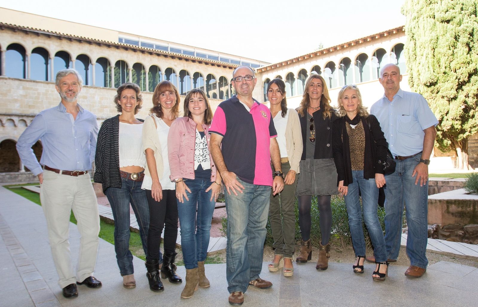 Nova junta directiva del Club Gimnàstica Sant Cugat Esportiu. FOTO: Cedida