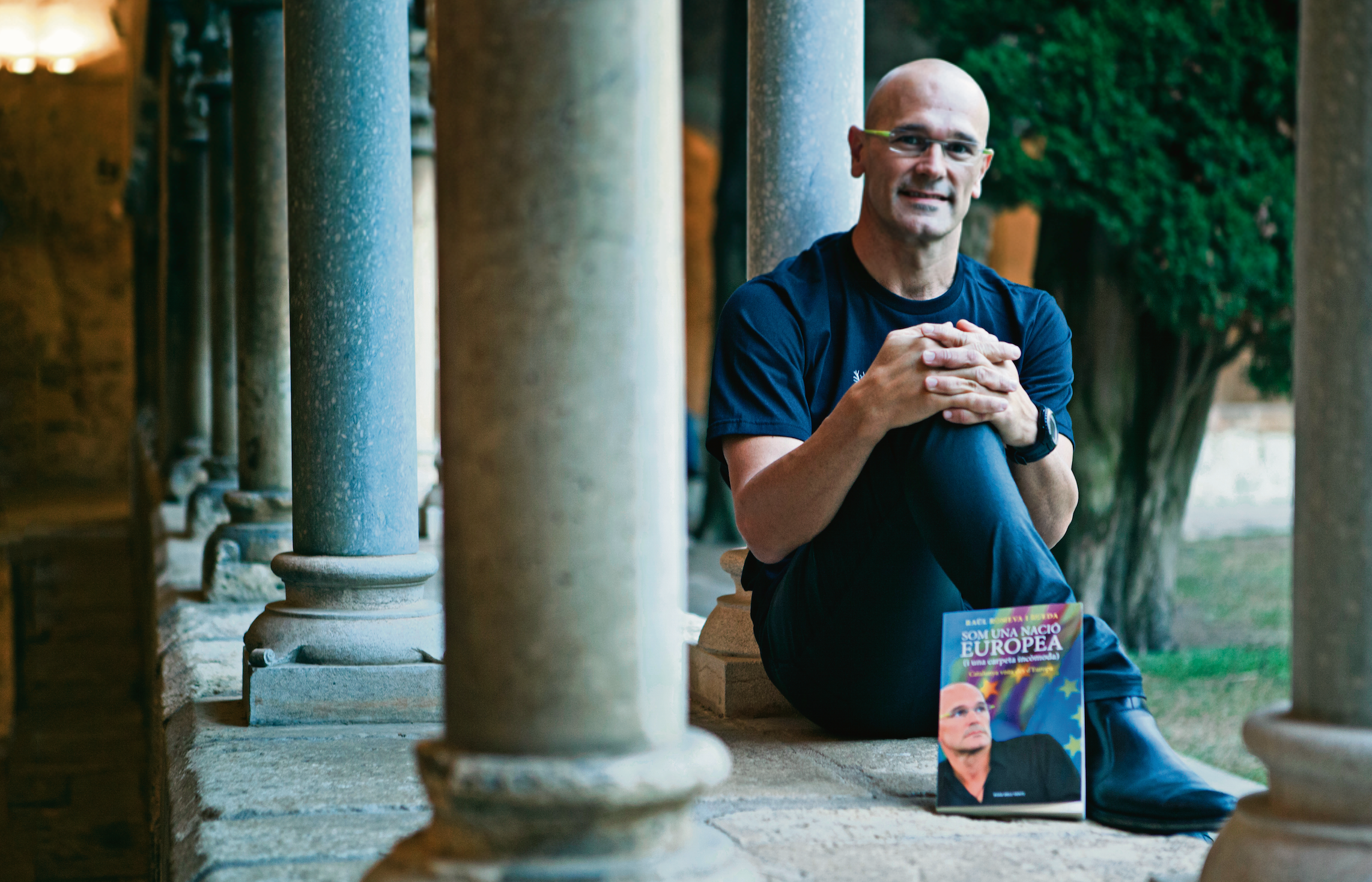 Romeva és coordinador del Pacte Santcugatenc pel Dret a Decidir. FOTO: Artur Ribera