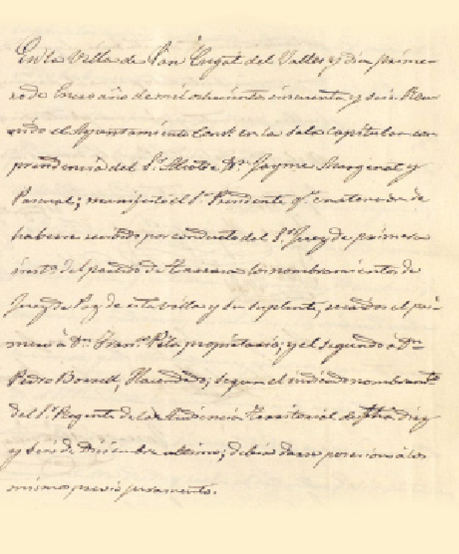 Acta de ple on consta el nomenament de Francesc Pila com a jutge de pau. 1 de gener del 1856   #AHSCV. ANC5-1-T-14619