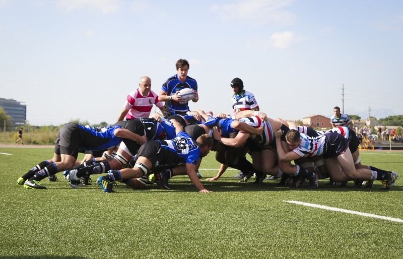 El CR Sant Cugat en l'últim partit de casa contra el Fénix RC FOTO: Estefania Bedmar