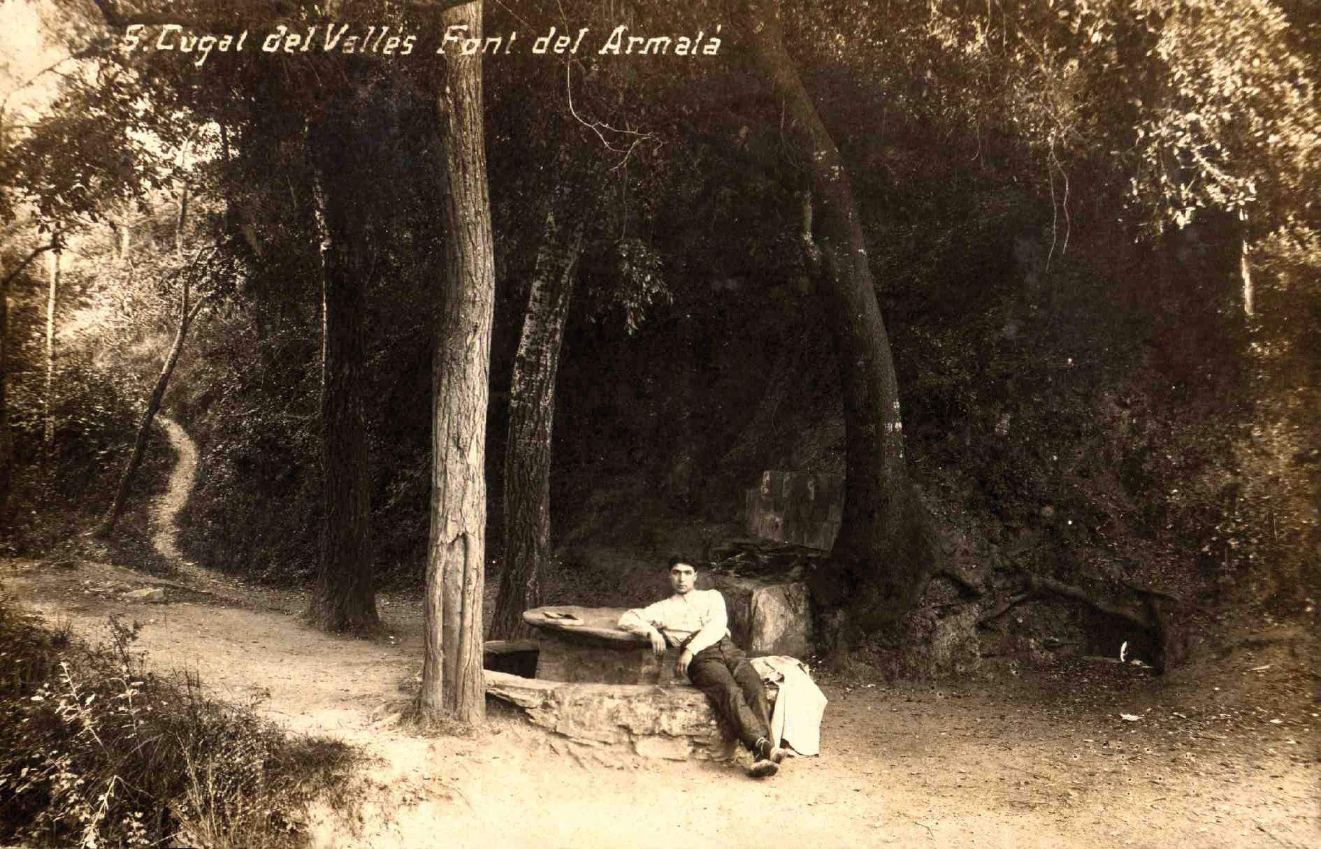 Font de lErmetà a principis de s. xx. FOTO: Arxiu