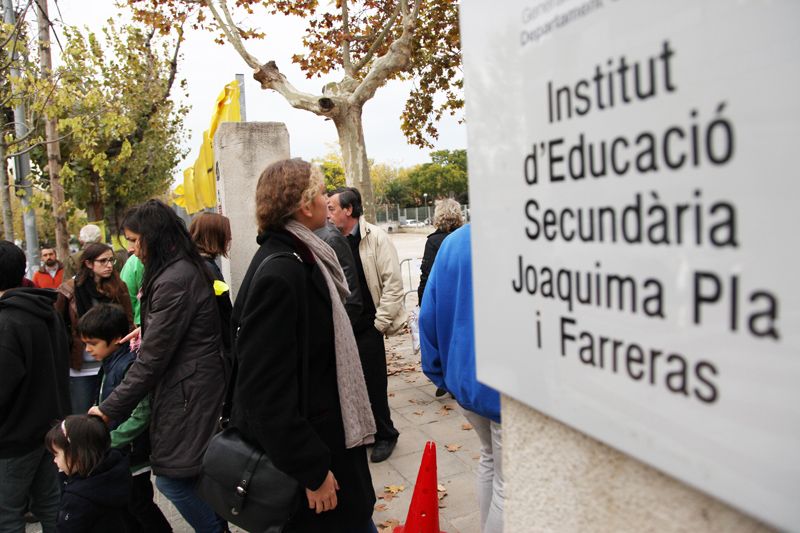 Institut Joaquima Pla i Farreras. FOTO: Arxiu