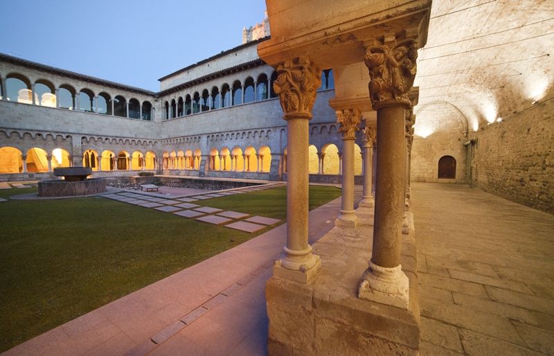 El Claustre serà un dels punts d'interès que sortirà a l'aplicació de Google Glass de Sant Cugat. FOTO: Artur Ribera