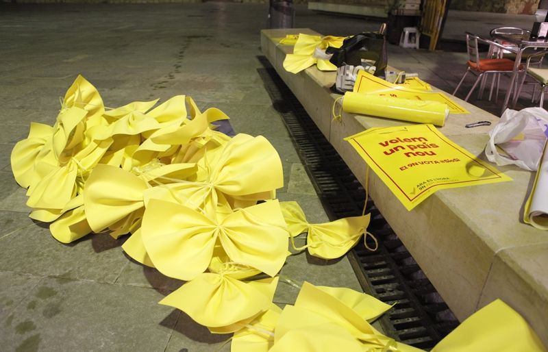 Ciutadans acusa l'Ajuntament d'afavorir l'ANC. FOTO: Artur Ribera