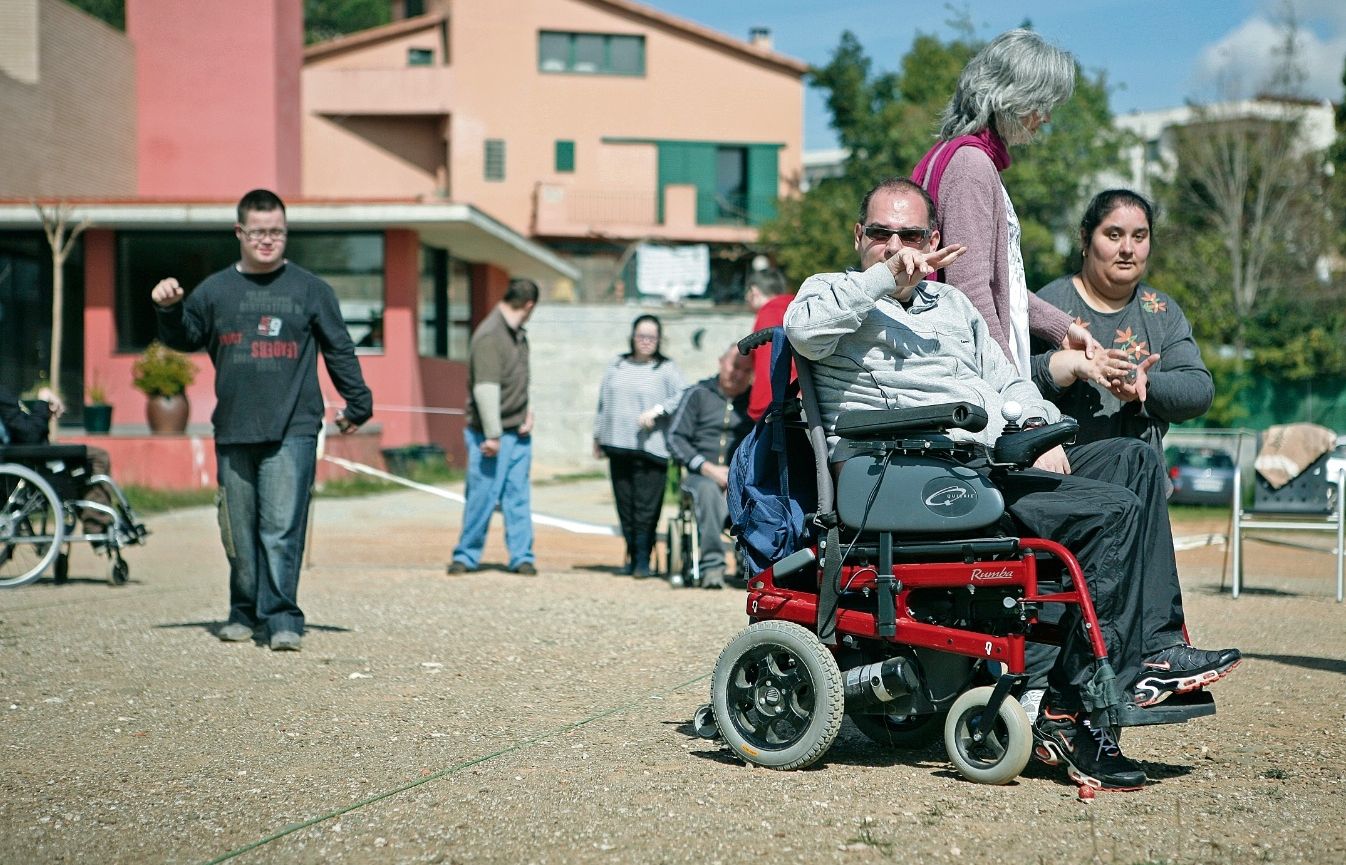 ASDI és una de les entitats més actives de la ciutat, que dona suport a les persones amb discapacitat intel·lectual FOTO: Artur Ribera