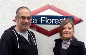 Ramon Piqué i Julie Dalgier, membres de la Floresta Parla