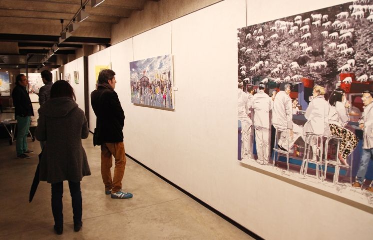 La seva obra presenta la vida quotidiana de Colòmbia a través de les seves percepcions. FOTO: Lali Puig