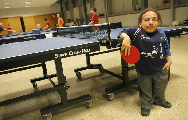 Joan Phaisa, jugador de tennis de taula de la UE Sant Cugat