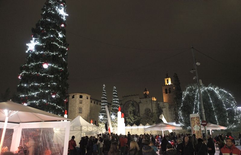 Encesa de llums de Nadal del 2014. FOTO: Artur Ribera