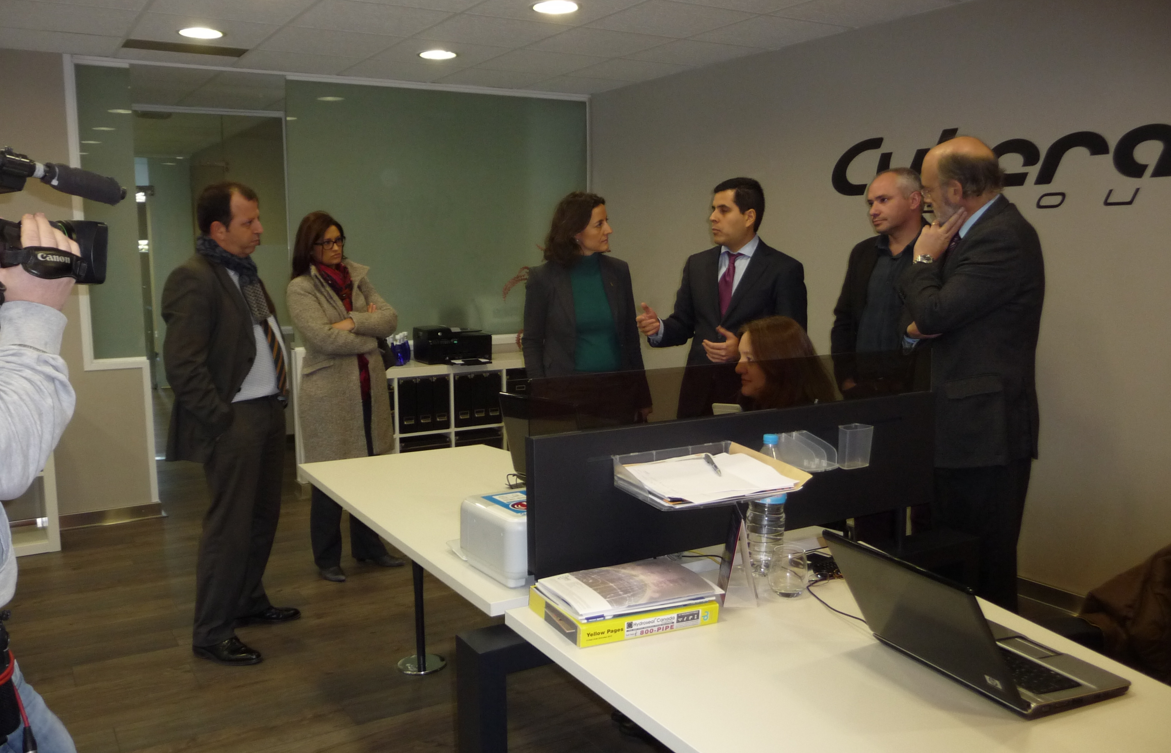 Cyberall Group destaca el suport que ha rebut de l'Ajuntament de Sant Cugat. FOTO: Cyberall Group