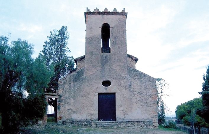 Santa Maria de Campanyà, on posarem el pessebre. Foto: Cedida