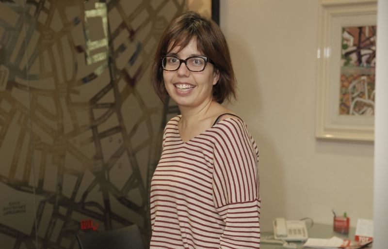 L'AIna viu amb la seva parella i el seu fill. FOTO: Artur Ribera