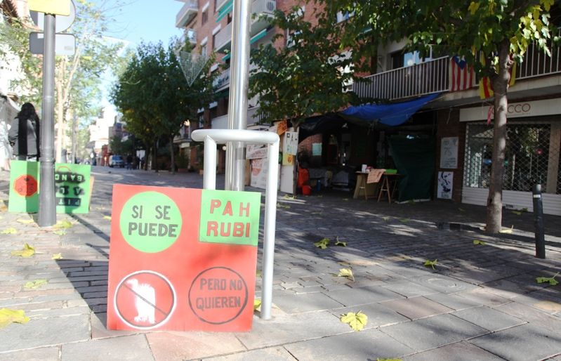 Imatge d'aquesta setmana de l'acampada. FOTO: Lali Puig 