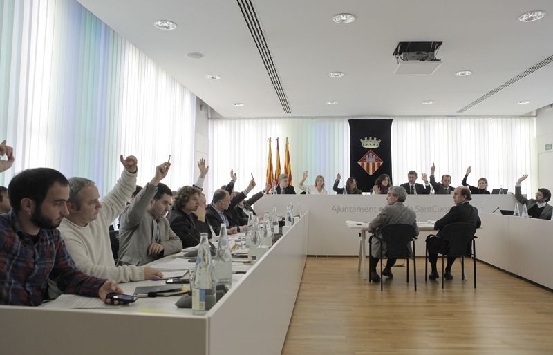 A les 18.30 hores és el torn dels precs i preguntes dels ciutadans. FOTO: Artur Ribera