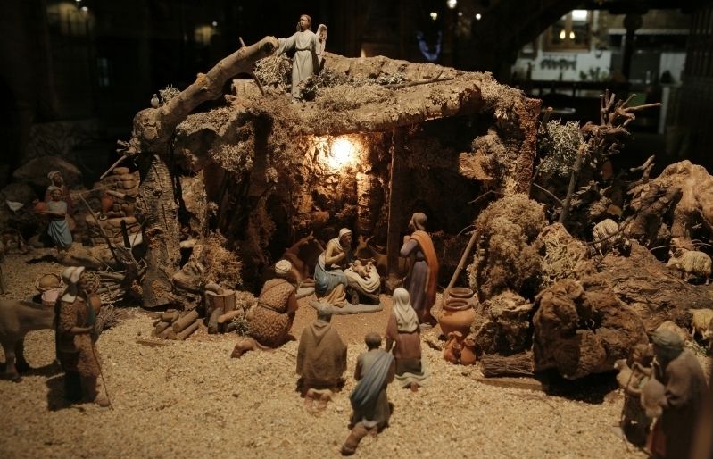 L'Ateneu organitza cada any el Concurs de Pessebres FOTO: Artur Ribera 