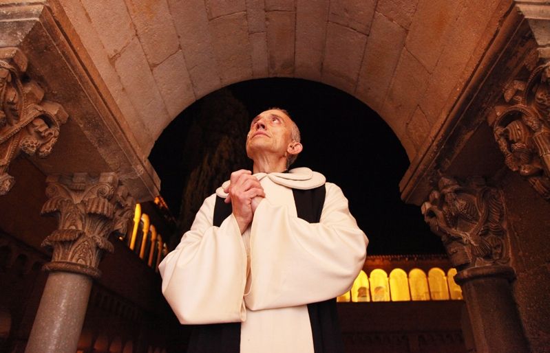 Un dels monjos de 'Pedra i Sang'. FOTO: Lali Puig