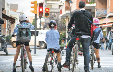 Els ciclistes han de respectar sempre els senyals de trànsit. FOTO: Artur Ribera