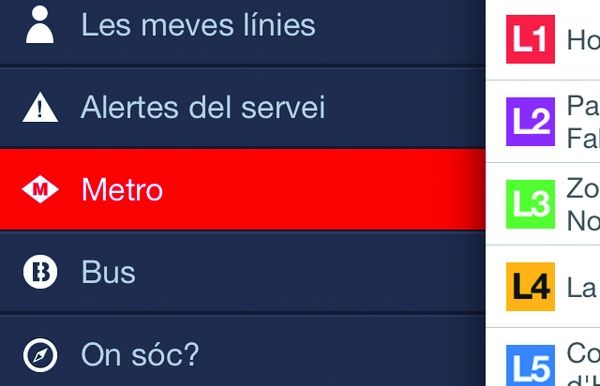 Aquesta 'app' substitueix a lanterior TMB virtual