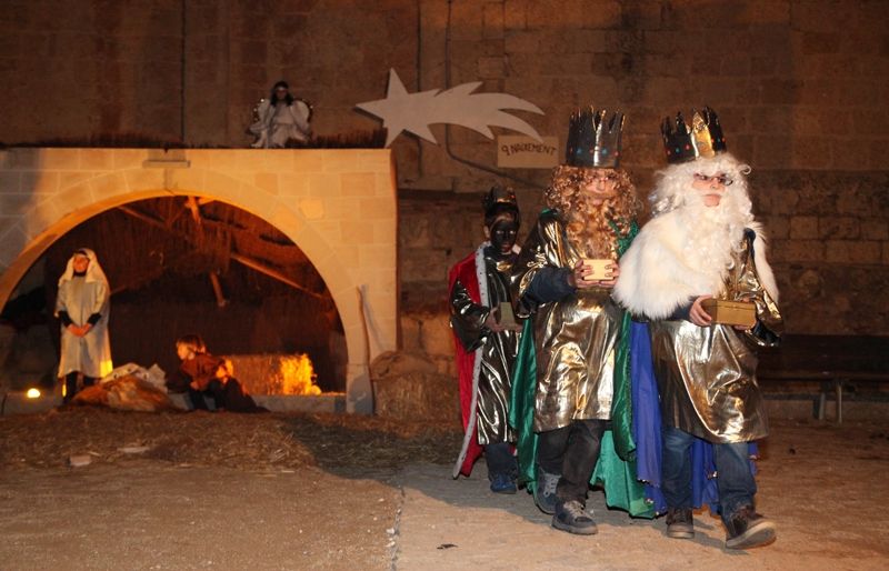 El Pessebre Vivent es farà als jardins de la Residència Sant Cugat.  FOTO: Lali Puig