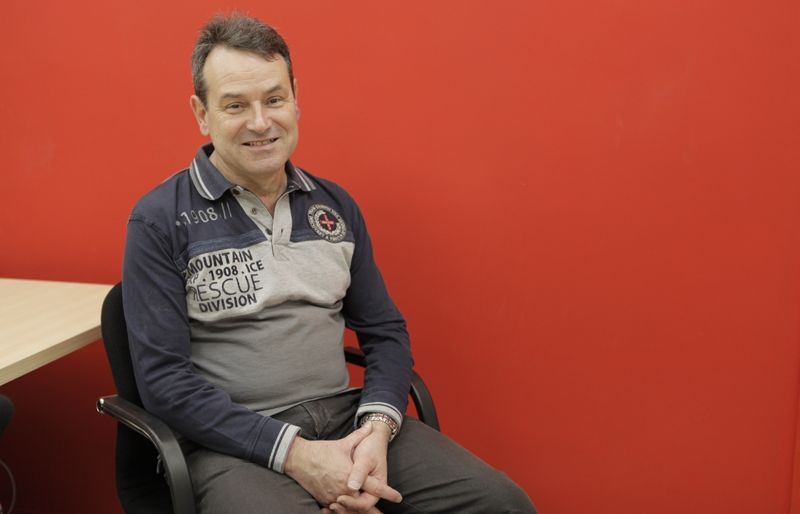 Rafa Robledo és president de la Unió Ciclista Sant Cugat. FOTO: Artur Ribera