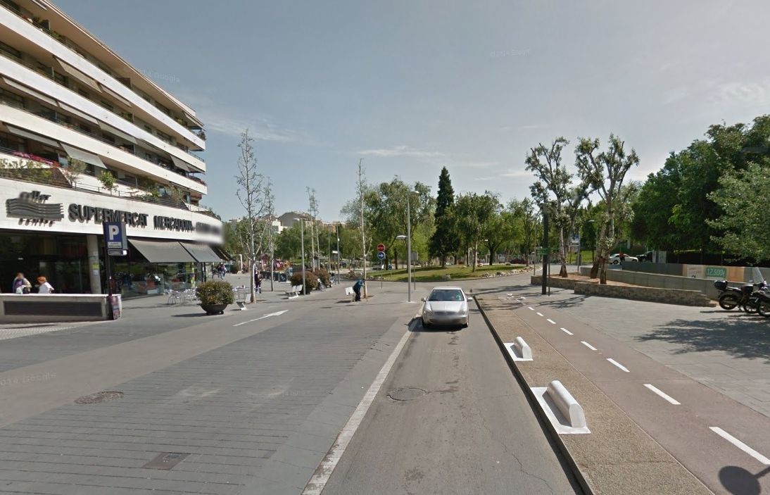 Es reobriria al trànsit a les 13 hores del dimecres i a les 12 hores del dijous, 14 de gener. FOTO: Google Maps