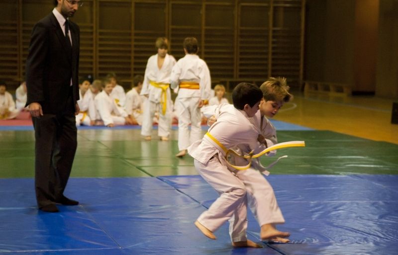 Al 2014 es va organitzar l'11è Campionat Local de Judo Escolar i el 1r Campionat Local de Karate Escolar. FOTO: Amanda Bernal