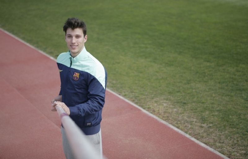 Didac Salas, al CAR de Sant Cugat. FOTO: Artur Ribera