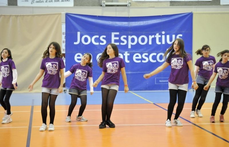 Una jornada de hip hop, al pavelló de Valldoreix. FOTO: Amanda Bernal