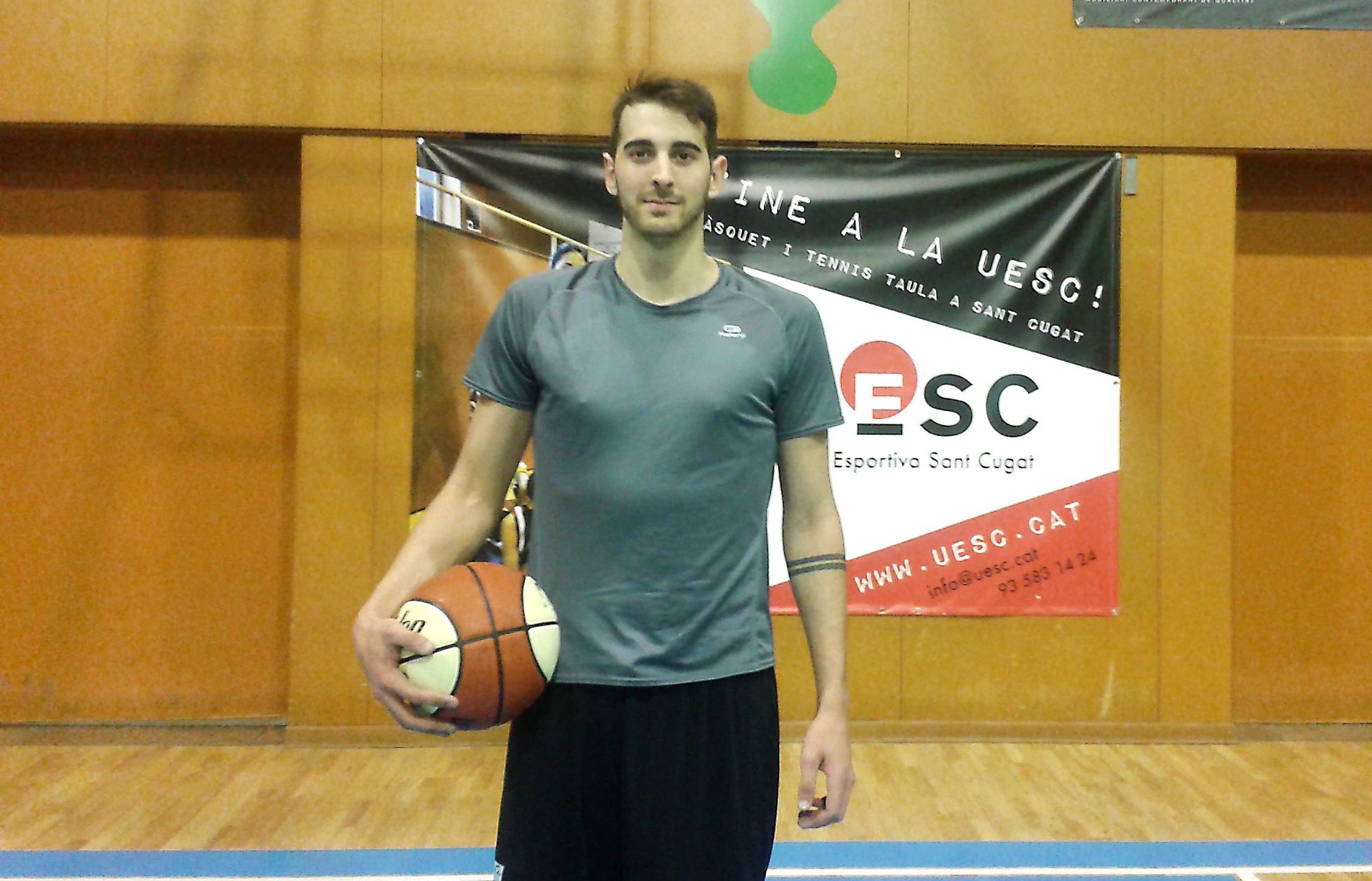 David Carbonell podrà debutar aquest dissabte amb el CB Granollers. FOTO: Cedida