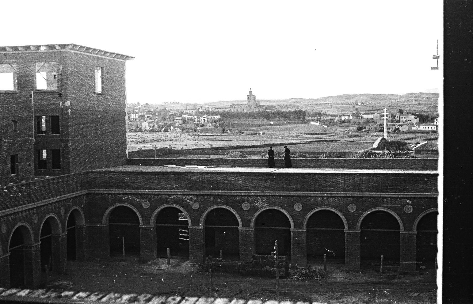 El Centre Borja a finals dels anys quaranta. Autor desconegut. Fons Biblioteca del Centre Borja, AHSCV. En col·laboració amb Arxiu Municipal