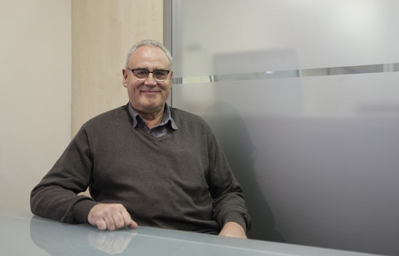 Miquel Martínez, president del CV Sant Cugat els últims vuit anys. FOTO: Artur Ribera