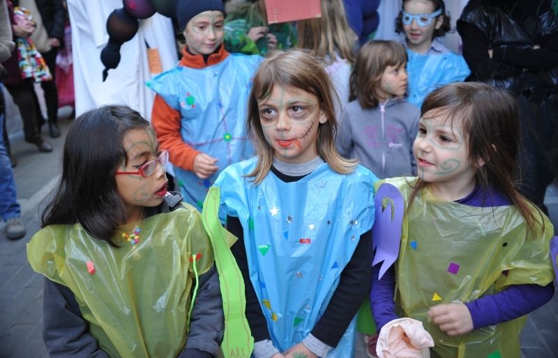 Carnaval infantil a Mira-sol. FOTO: Amanda Bernal