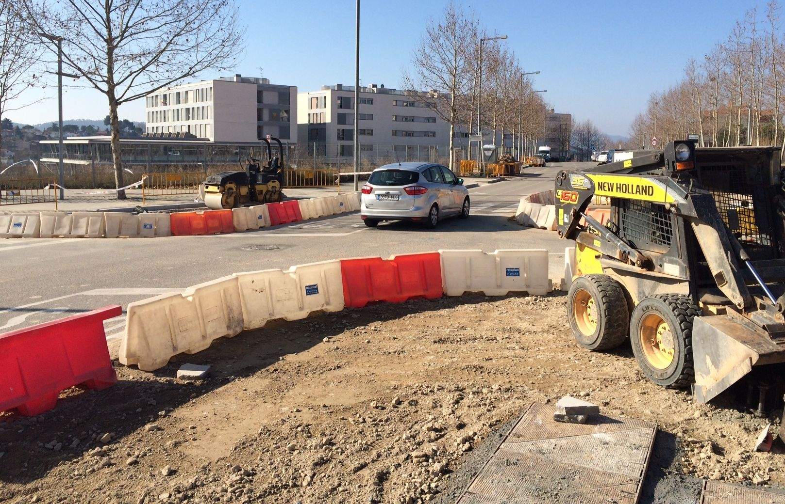 Cruïlla dels carrers Vallseca i Bell Indret. FOTO: Josep M. Vallès