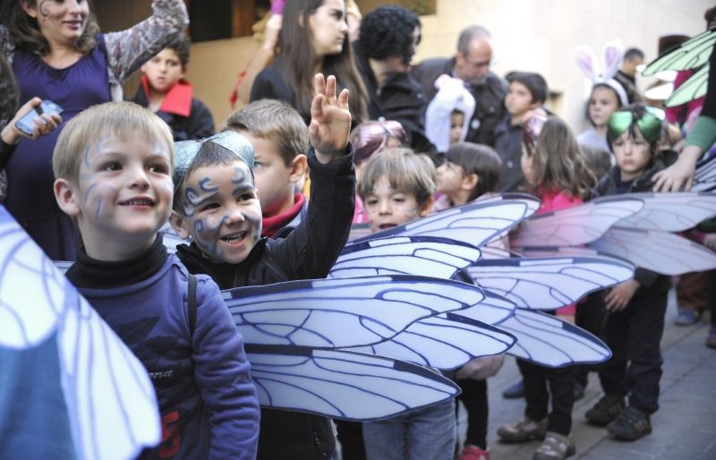 Els més petits són els protagonistes diumenge. FOTO: Amanda Bernal