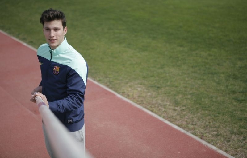 Didac Salas, campió d'Espanya promesa. FOTO: Artur Ribera